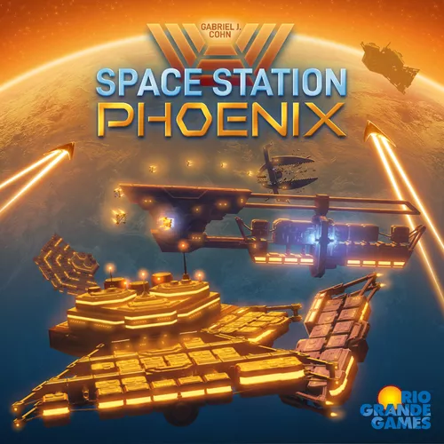 Space Station Phoenix boardgame cover